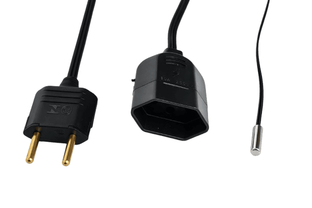 PontoCerto — Sensor externo e cabos de conexão